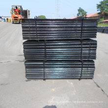 Farm Fence Used Bitumen Coated Steel Y Fence Post Star Picket